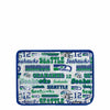 Seattle Seahawks NFL Repeat Retro Print Clear Cosmetic Bag