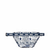 Dallas Cowboys NFL Repeat Retro Print Clear Fanny Pack