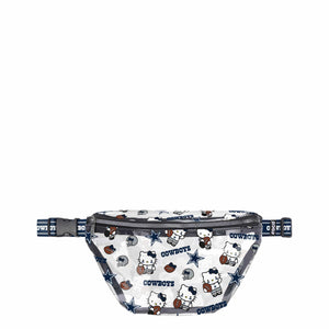Dallas Cowboys NFL Hello Kitty® Clear Fanny Pack (PREORDER - SHIPS MID JULY)