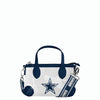 Dallas Cowboys NFL Big Logo Clear Crossbody Mini Purse (PREORDER - SHIPS LATE DECEMBER)