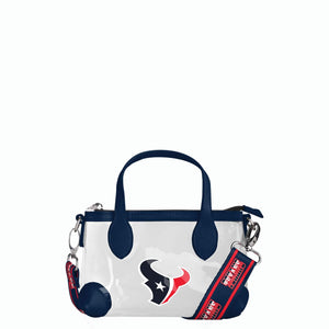 Houston Texans NFL Big Logo Clear Crossbody Mini Purse