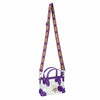 Minnesota Vikings NFL Big Logo Clear Crossbody Mini Purse (PREORDER - SHIPS LATE DECEMBER)