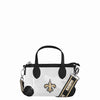 New Orleans Saints NFL Big Logo Clear Crossbody Mini Purse (PREORDER - SHIPS LATE DECEMBER)