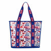Buffalo Bills NFL Repeat Retro Print Clear Tote Bag (PREORDER - SHIPS LATE AUGUST)
