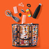 Chicago Bears NFL Repeat Retro Print Clear Tote Bag