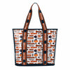 Chicago Bears NFL Repeat Retro Print Clear Tote Bag