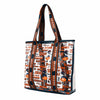 Chicago Bears NFL Repeat Retro Print Clear Tote Bag