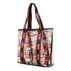 Cleveland Browns NFL Repeat Retro Print Clear Tote Bag