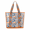 Denver Broncos NFL Repeat Retro Print Clear Tote Bag (PREORDER - SHIPS LATE AUGUST)