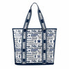Dallas Cowboys NFL Repeat Retro Print Clear Tote Bag (PREORDER - SHIPS LATE AUGUST)
