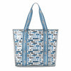 Detroit Lions NFL Repeat Retro Print Clear Tote Bag