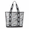 New Orleans Saints NFL Repeat Retro Print Clear Tote Bag