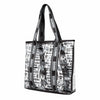 Las Vegas Raiders NFL Repeat Retro Print Clear Tote Bag