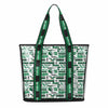 Philadelphia Eagles NFL Repeat Retro Print Clear Tote Bag