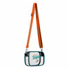 Miami Dolphins NFL Monty Script Clear Crossbody Bag