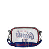 New York Giants NFL Monty Script Clear Crossbody Bag