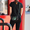 New York Jets NFL Monty Script Clear Crossbody Bag