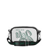 New York Jets NFL Monty Script Clear Crossbody Bag