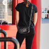 Las Vegas Raiders NFL Monty Script Clear Crossbody Bag