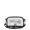 Las Vegas Raiders NFL Monty Script Clear Crossbody Bag