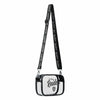 Las Vegas Raiders NFL Monty Script Clear Crossbody Bag
