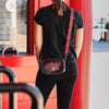 San Francisco 49ers NFL Monty Script Clear Crossbody Bag
