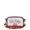 San Francisco 49ers NFL Monty Script Clear Crossbody Bag