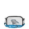 Carolina Panthers NFL Team Stripe Clear Crossbody Bag