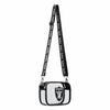 Las Vegas Raiders NFL Team Stripe Clear Crossbody Bag