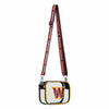 Washington Commanders NFL Team Stripe Clear Crossbody Bag