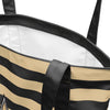 New Orleans Saints NFL Team Stripe Canvas Tote Bag