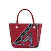 Arizona Diamondbacks MLB Big Logo Mini Print Tailgate Tote Bag (PREORDER - SHIPS MID MARCH 2025)