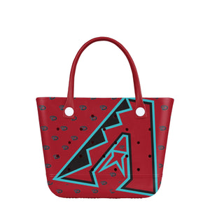 Arizona Diamondbacks MLB Big Logo Mini Print Tailgate Tote Bag