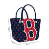 Boston Red Sox MLB Big Logo Mini Print Tailgate Tote Bag (PREORDER - SHIPS MID MARCH 2025)