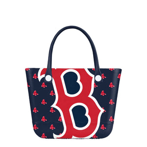 Boston Red Sox MLB Big Logo Mini Print Tailgate Tote Bag