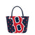 Boston Red Sox MLB Big Logo Mini Print Tailgate Tote Bag