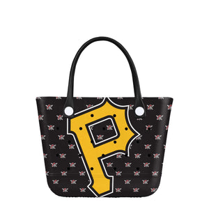 Pittsburgh Pirates MLB Big Logo Mini Print Tailgate Tote Bag