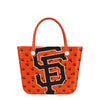 San Francisco Giants MLB Big Logo Mini Print Tailgate Tote Bag (PREORDER - SHIPS MID MARCH 2025)