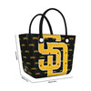 San Diego Padres MLB Big Logo Mini Print Tailgate Tote Bag (PREORDER - SHIPS MID MARCH 2025)