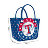 Texas Rangers MLB Big Logo Mini Print Tailgate Tote Bag (PREORDER - SHIPS MID MARCH 2025)