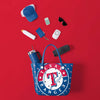 Texas Rangers MLB Big Logo Mini Print Tailgate Tote Bag (PREORDER - SHIPS MID MARCH 2025)