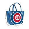 Chicago Cubs MLB Pinstripe Tailgate Tote Bag (PREORDER - SHIPS MID MARCH 2025)