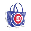 Chicago Cubs MLB Pinstripe Tailgate Tote Bag