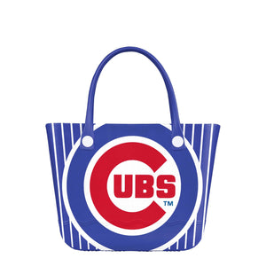 Chicago Cubs MLB Pinstripe Tailgate Tote Bag