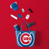 Chicago Cubs MLB Pinstripe Tailgate Tote Bag (PREORDER - SHIPS MID MARCH 2025)