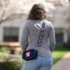 Houston Astros MLB Team Logo Crossbody Bag