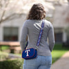 Texas Rangers MLB Team Logo Crossbody Bag