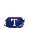 Texas Rangers MLB Team Logo Crossbody Bag