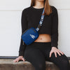 Los Angeles Dodgers MLB Team Wordmark Crossbody Belt Bag