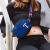 Texas Rangers MLB Team Wordmark Crossbody Belt Bag